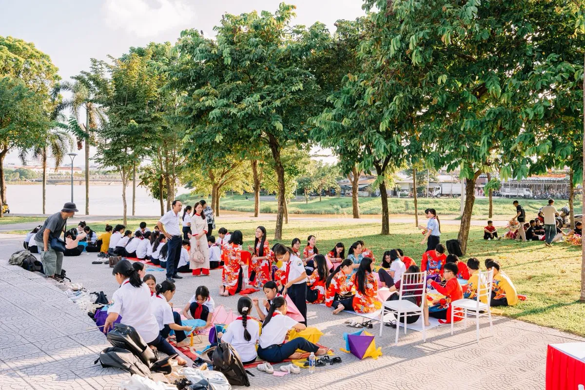 Khu vực workshop thủ công Trung thu